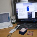 Macで MITSUBISHI VISEO MDT242WG と SpaceSaverII・・・というかWindowsのキーボードを使う。