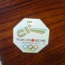 ２０１６年のオリンピック召致バッジ