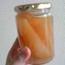本日の戴き物：「Dさん特製　洋梨のコンポート＆ジャム」