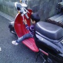 赤ちゃんバイカー