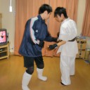 新年初の練習を