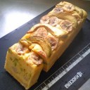 アボガドとバナナの米粉ケーキ