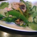 カフェの野菜定食（ベジ定）
