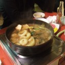 食事、到着