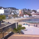 熱海にて