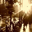 夕立みたいな。