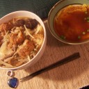 ☆仙台麩たくさんのほうとう＆酸っぱくない餡のかにたま☆