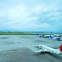 どこかの玄関　somewhere airport
