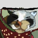 ラクスさんの猫＋はいじさんの猫