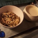 ◇☆◇ 心じんわりやさしい朝食♪ ∞  混ぜごはんにコーンスープ ♪ ◇☆◇