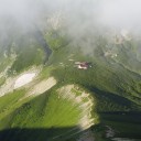 鷲羽岳～三俣～黒部源流～（ちょっと）～黒部源流～三俣～黒部五郎小舎（二日目）