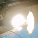スポットライトのシェードを作る。