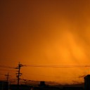 水曜〓台風と夕暮れと〓