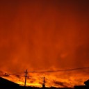 水曜〓台風と夕暮れと〓