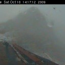 北アルプスは冬の様相