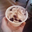 六花亭のアイスクリーム。