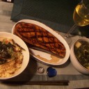 ◇○◇○◇♪地鶏の釜飯♪小松菜のスープ♪米茄子の味噌田楽♪◇○◇○◇