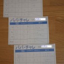 第２回パパチャレ結果