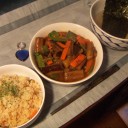 ◆◇♪◇◆　§朝食は♪マーボー茄子・お澄まし・混ぜごはん§　◆◇♪◇◆