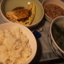 ░▒░▒░▒░▒░▒　かに玉・もつの煮物　☆　和食のカノジョごはん　░▒░▒░▒░▒░▒