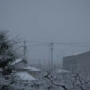 名古屋でも平年よりも３日遅い初雪