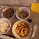 ☆ミ　（ФܫФ）　☆ミ　　お目目ぱっちり朝食☆麻婆豆腐ご膳♪　　ミ☆　（фܫф）　ミ☆