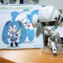 チャックがミク描いとるがね