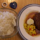 ☆§☆ﾟ・:,｡｡,:・ﾟ ☆§☆　★おやつにハンバーグ定食★　☆§☆ﾟ・:,｡｡,:・ﾟ ☆§☆