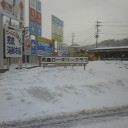 地元の雪