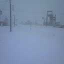 見えない吹雪