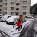 カツベー・ピンチ？（雪の日の思い出）