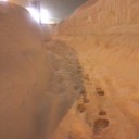 雪の壁