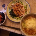 ♫•*¨*•.¸¸＊☆♫•*¨*•.¸¸＊☆　ひじきの煮物・棒々鶏（ばんばんじー）・チーズたっぷり生味噌ラーメン♪ ☆＊¸¸¸.¸•*¨*♫ ☆＊¸¸¸.¸•*¨*♫