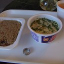 ☆░▒░☆学会お部屋でお夜食「激めん」ワンタンメンミニカップと混ぜご飯♪きのこのリゾットと赤いきつねミニカップ♪　☆░▒░▒☆