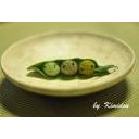 お豆３兄弟って・・・・あ・・３兄妹でした・・