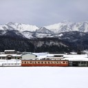 深雪の大糸線