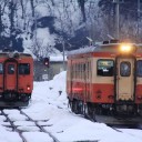 深雪の大糸線