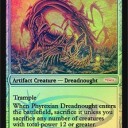ファイレクシアン・ドレッドノートがいつの間にか光ってた。