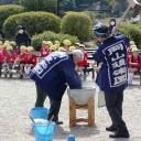 後楽園ー餅つき