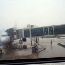 （関空に）着いた。