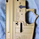 M4メタルフレームのTAN塗装
