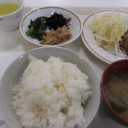 久々にハンバーグ