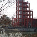 落合公園の桜　