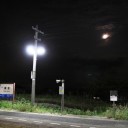 夜の小駅