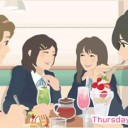 律「ケーキうめー!!」