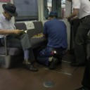帰りの電車の一コマ