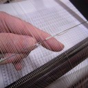ビーズ織り　イザ実践！織ってみょ～～～♪