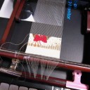 ビーズ織り　イザ実践！織ってみょ～～～♪
