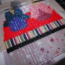 ビーズ織り　慣れてきた