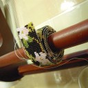 ビーズ織り　長いモノは巻き巻き